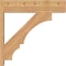 Ekena Millwork Balboa Block Smooth Outlooker, Western Red Cedar, 7 1/2"W x 30"D x 30"H OUT08X30X30BOA05SWR - alternate 4